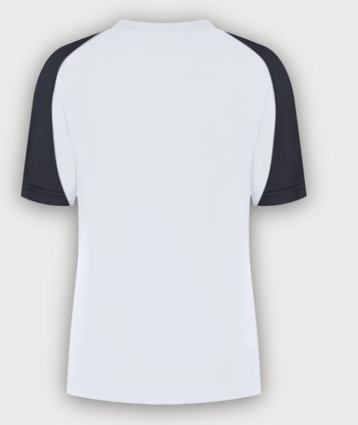 Tricorp T-Shirt Bicolor Redefined Damen, White-Anthracite