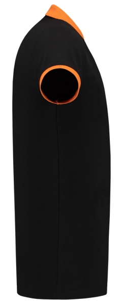 TRICORP-Poloshirts, Bicolor, 210 g/m, schwarz/orange