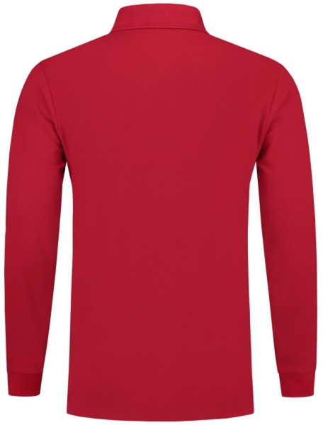 TRICORP-Poloshirt, Basic Fit, Langarm, 180 g/m, red