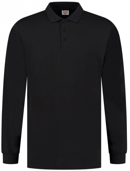 TRICORP-Poloshirt, Casual, langarm, black