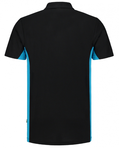 TRICORP-T-Shirt, mit Brusttasche, Bicolor, 180 g/m, black-turquoise