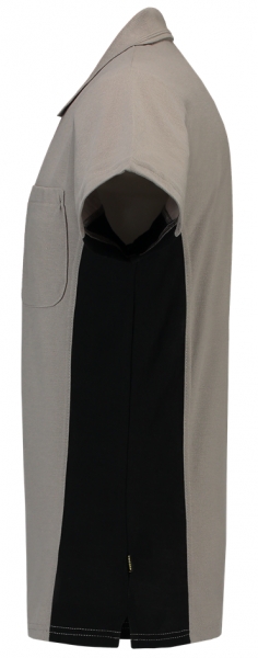 TRICORP-T-Shirt, mit Brusttasche, Bicolor, 180 g/m, grey-black
