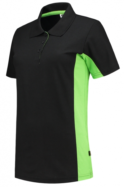 TRICORP-Damen-T-Shirt, Bicolor, 180 g/m, black-lime