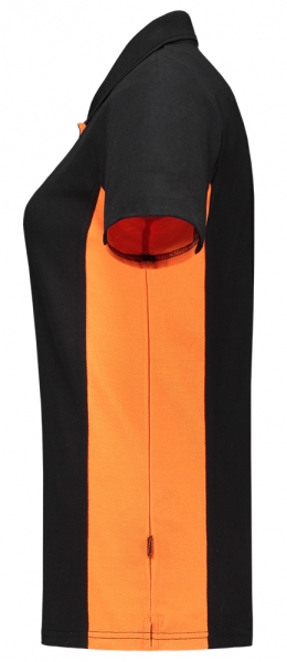 TRICORP-Damen-T-Shirt, Bicolor, 180 g/m, black-orange