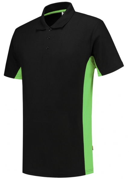 TRICORP-T-Shirt, Bicolor, 180 g/m, black-lime