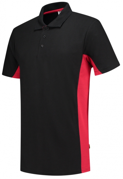 TRICORP-T-Shirt, Bicolor, 180 g/m, black-red