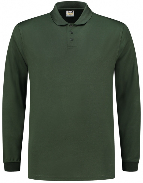 TRICORP-Poloshirt, Basic Fit, UV-Schutz, Cooldry, Langarm, 180 g/m, bottlegreen