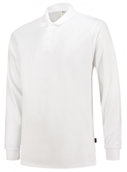 TRICORP-Poloshirt, Basic Fit, UV-Schutz, Cooldry, Langarm, 180 g/m, wei