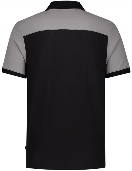 TRICORP-Poloshirt, Bicolor, Basic Fit, Kurzarm, 180 g/m, black-grey