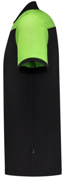 TRICORP-Poloshirt, Bicolor, Basic Fit, Kurzarm, 180 g/m, black-lime