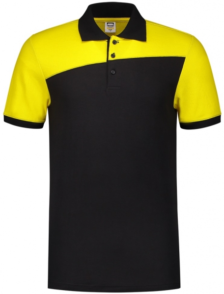 TRICORP-Poloshirt, Bicolor, Basic Fit, Kurzarm, 180 g/m, black-yellow