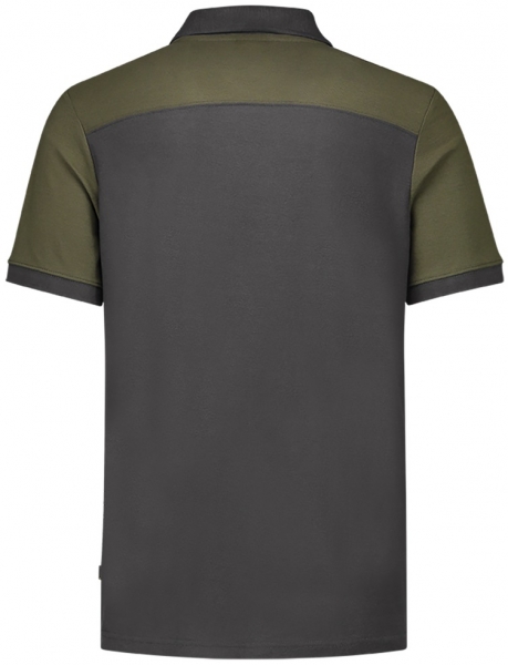 TRICORP-Poloshirt, Bicolor, Basic Fit, Kurzarm, 180 g/m, darkgrey-army