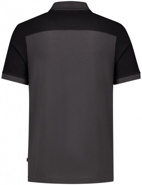 TRICORP-Poloshirt, Bicolor, Basic Fit, Kurzarm, 180 g/m, darkgrey-black