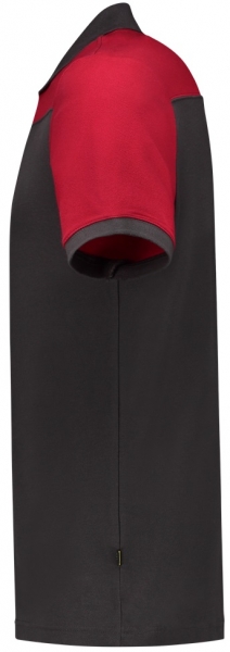 TRICORP-Poloshirt, Bicolor, Basic Fit, Kurzarm, 180 g/m, darkgrey-red