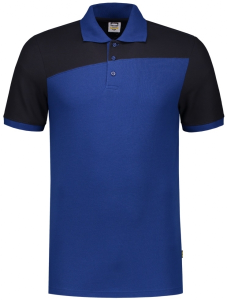 TRICORP-Poloshirt, Bicolor, Basic Fit, Kurzarm, 180 g/m, royalblue-navy