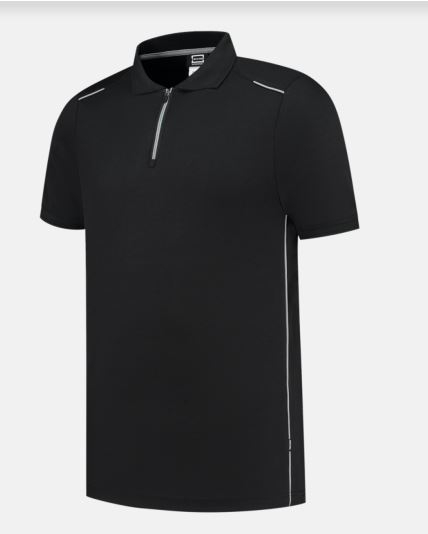 TRICORP-Poloshirt, Accent, black/grey
