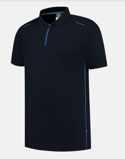 TRICORP-Poloshirt, Accent, navy/royalblue
