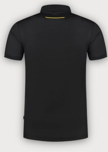 Tricorp Poloshirt Accent, Black-Yellow