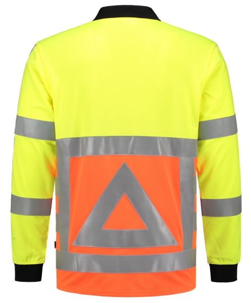 TRICORP-Warn-Schutz-Poloshirt fr Verkehrsregler, 180 g/m, warngelb