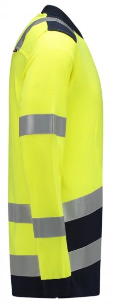 TRICORP-Warn-Schutz-Poloshirt, Multinorm, langarm, 200 g/m, warngelb