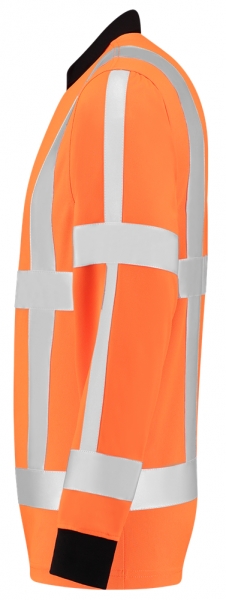 TRICORP-Warn-Schutz-Poloshirt, langarm, 180 g/m, warnorange