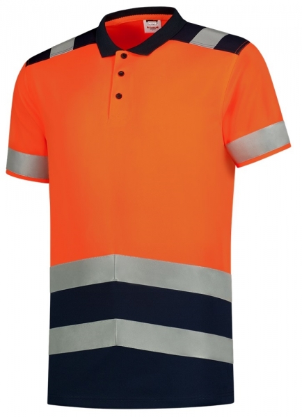 TRICORP-Warnschutz-Poloshirt,180 g/m, warnorange-ink