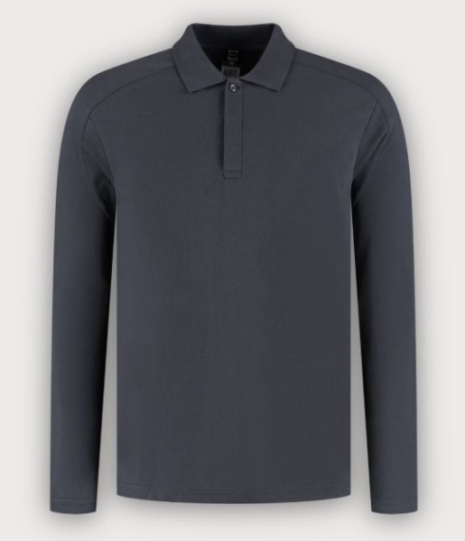 Tricorp Poloshirt Langarm Redefined, Anthracite