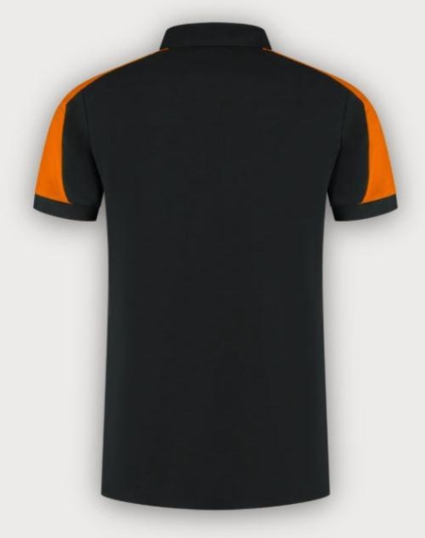 Tricorp Poloshirt Bicolor Redefined, Black-Orange