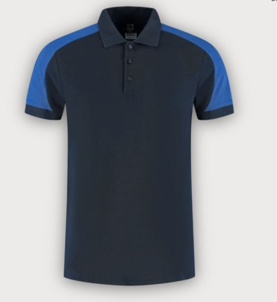 Tricorp Poloshirt Bicolor Redefined, Ink-Orange