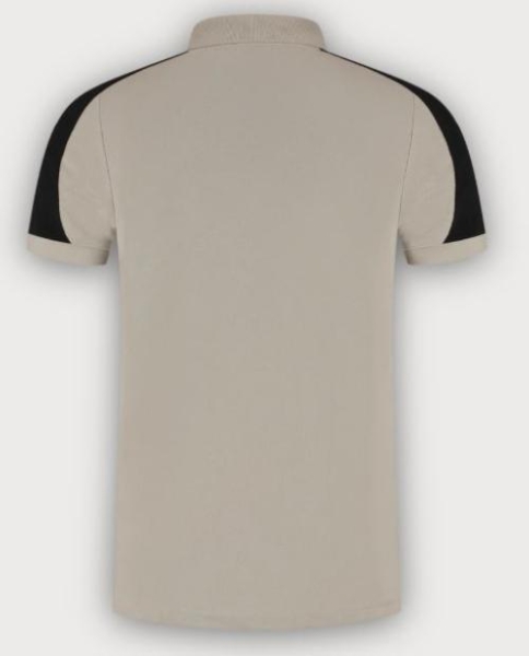 Tricorp Poloshirt Bicolor Redefined, Sand-Black