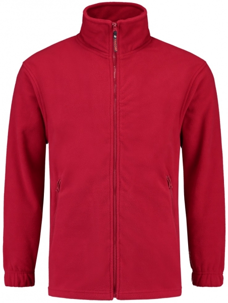 TRICORP-Fleece-Arbeits-Berufs-Jacke, Basic Fit, 320 g/m², red