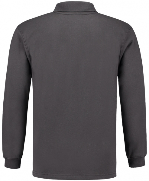 TRICORP-Sweatshirt, Polokragen, Basic Fit, Langarm, 280 g/m, darkgrey
