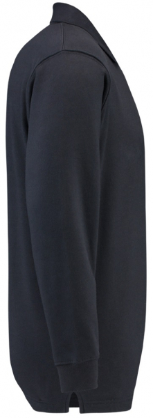 TRICORP-Sweatshirt, Polokragen, Basic Fit, Langarm, 280 g/m, navy