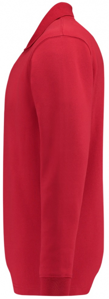 TRICORP-Sweatshirt, Polokragen, Basic Fit, Langarm, 280 g/m, red