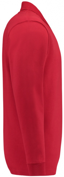 TRICORP-Sweatshirt, Polokragen, Basic Fit, Langarm, 280 g/m, red