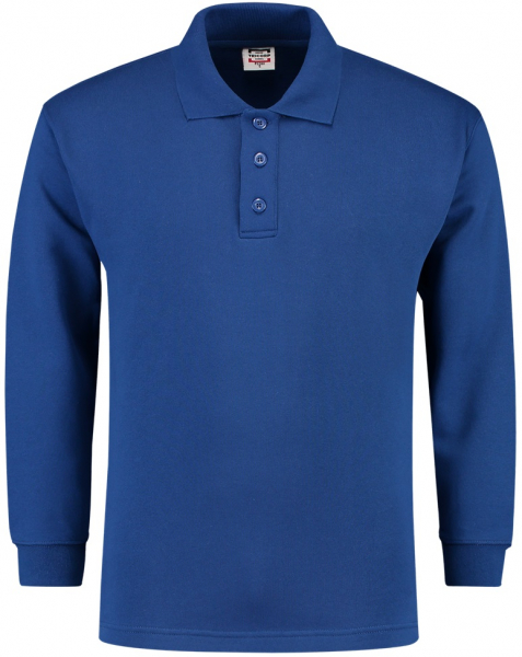TRICORP-Sweatshirt, Polokragen, Basic Fit, Langarm, 280 g/m, royalblue