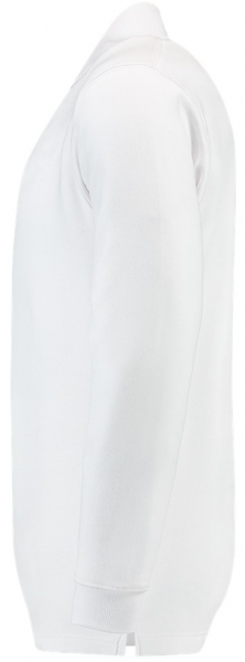 TRICORP-Sweatshirt, Polokragen, Basic Fit, Langarm, 280 g/m, wei