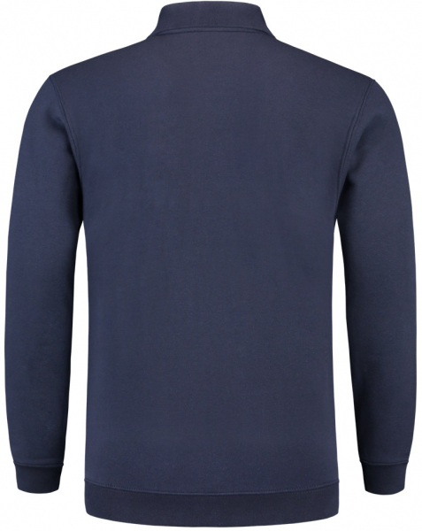 TRICORP-Sweatshirt Polokragen und Bund, Basic Fit, Langarm, 280 g/m, ink