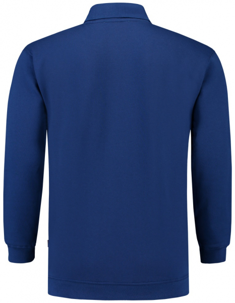 TRICORP-Sweatshirt Polokragen und Bund, Basic Fit, Langarm, 280 g/m, royalblue