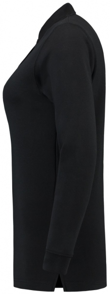 TRICORP-Sweatshirt Polokragen Damen, Basic Fit, Langarm, 280 g/m, black
