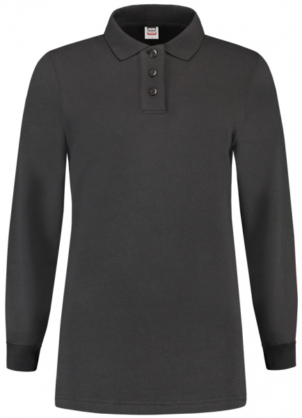 TRICORP-Sweatshirt Polokragen Damen, Basic Fit, Langarm, 280 g/m, darkgrey