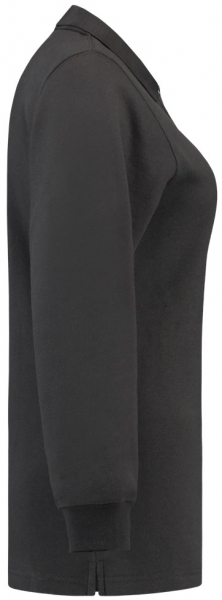 TRICORP-Sweatshirt Polokragen Damen, Basic Fit, Langarm, 280 g/m, darkgrey