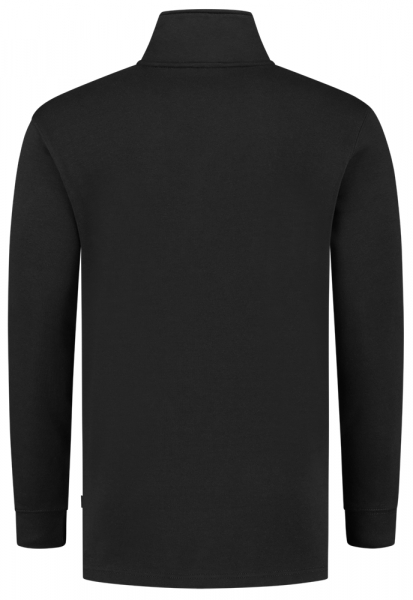 TRICORP-Sweatshirt 1/4-Reissverschluss, Basic Fit, 280 g/m, black