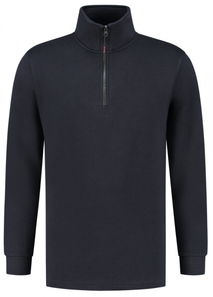 TRICORP-Sweatshirt 1/4-Reissverschluss, Basic Fit, 280 g/m, navy