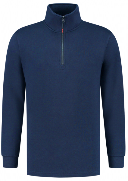 TRICORP-Sweatshirt 1/4-Reissverschluss, Basic Fit, 280 g/m, royalblue
