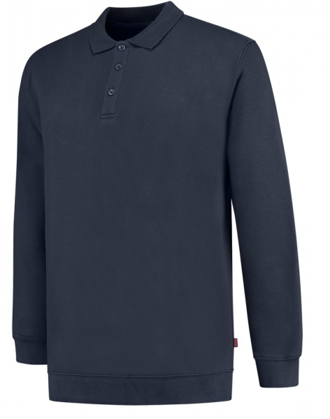 TRICORP-Sweatshirt mit Polokragen, Basic Fit, 280 g/m, ink