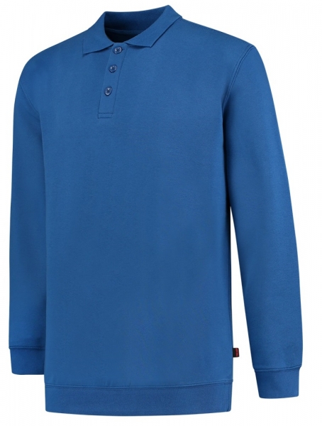 TRICORP-Sweatshirt mit Polokragen, Basic Fit, 280 g/m, royalblue