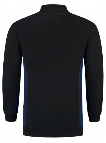 TRICORP-Polosweater, mit Brusttasche, Bicolor, 280 g/m, navy-royalblue