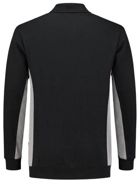 TRICORP-Sweatshirt mit Polokragen, 280 g/m, black-grey