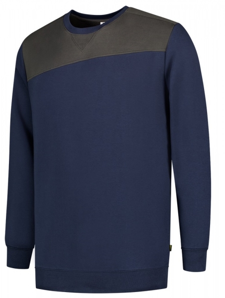 TRICORP-Sweatshirt Bicolor Basic Fit, 280 g/m, ink-darkgrey